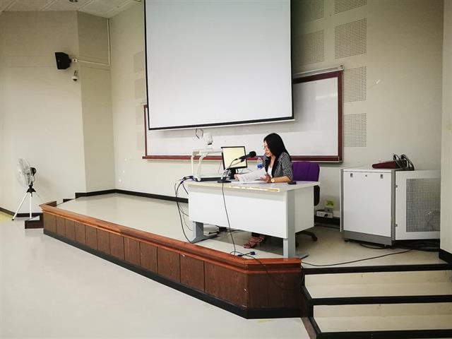 คณะศิลปศาสตร์ สาขาวิชาภาษาจีน ได้จัดโครงการอบรมเพื่อพัฒนาทักษะภาษาวิชาเอก
