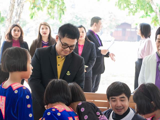 คณะศิลปศาสตร์ร่วมดำเนินโครงการลงพื้นที่สำรวจความต้องการและรายงานผลการดำเนินงานตามพระราชดำริ ในสมเด็จพระกนิษฐาธิราชเจ้า กรมสมเด็จพระเทพรัตนราชสุดาฯ สยามบรมราชกุมารี