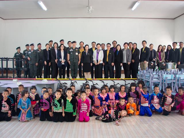 คณะศิลปศาสตร์ร่วมดำเนินโครงการลงพื้นที่สำรวจความต้องการและรายงานผลการดำเนินงานตามพระราชดำริ ในสมเด็จพระกนิษฐาธิราชเจ้า กรมสมเด็จพระเทพรัตนราชสุดาฯ สยามบรมราชกุมารี