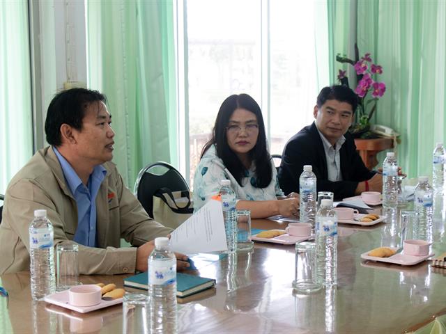 คณะผู้บริหารคณะศิลปศาสตร์ ร่วมหารือกับคณะผู้บริหารวิทยาลัยเทคนิคพะเยา เพื่อหาแนวทางการจัดทำหลักสูตรพัฒนาภาษา (ระยะสั้น) สำหรับสายวิชาชีพ