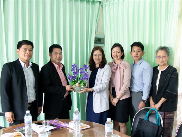 คณะผู้บริหารคณะศิลปศาสตร์ ร่วมหารือกับคณะผู้บริหารวิทยาลัยเทคนิคพะเยา เพื่อหาแนวทางการจัดทำหลักสูตรพัฒนาภาษา (ระยะสั้น) สำหรับสายวิชาชีพ