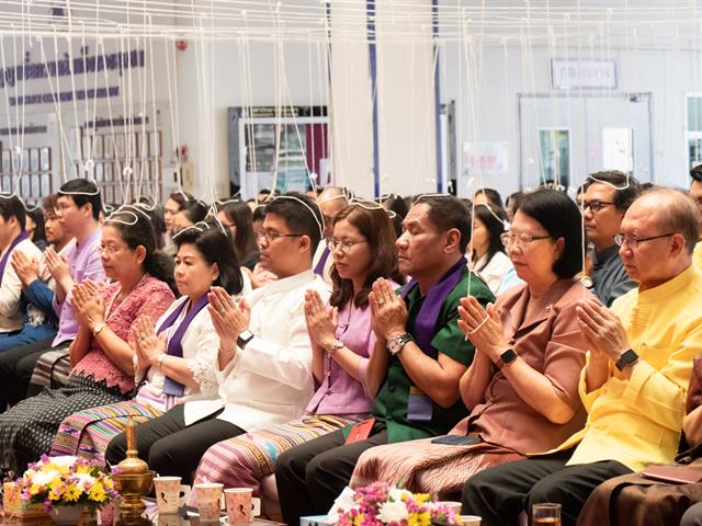 คณะศิลปศาสตร์ร่วมทำบุญมหาวิทยาลัยพะเยา เนื่องในโอกาสวันขึ้นปีใหม่ พุทธศักราช ๒๕๖๓