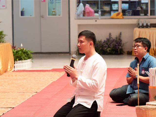 คณะศิลปศาสตร์ร่วมทำบุญมหาวิทยาลัยพะเยา เนื่องในโอกาสวันขึ้นปีใหม่ พุทธศักราช ๒๕๖๓