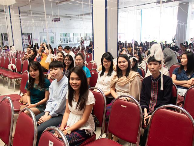 คณะศิลปศาสตร์ร่วมทำบุญมหาวิทยาลัยพะเยา เนื่องในโอกาสวันขึ้นปีใหม่ พุทธศักราช ๒๕๖๓
