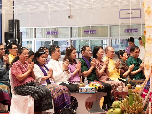 คณะศิลปศาสตร์ร่วมทำบุญมหาวิทยาลัยพะเยา เนื่องในโอกาสวันขึ้นปีใหม่ พุทธศักราช ๒๕๖๓
