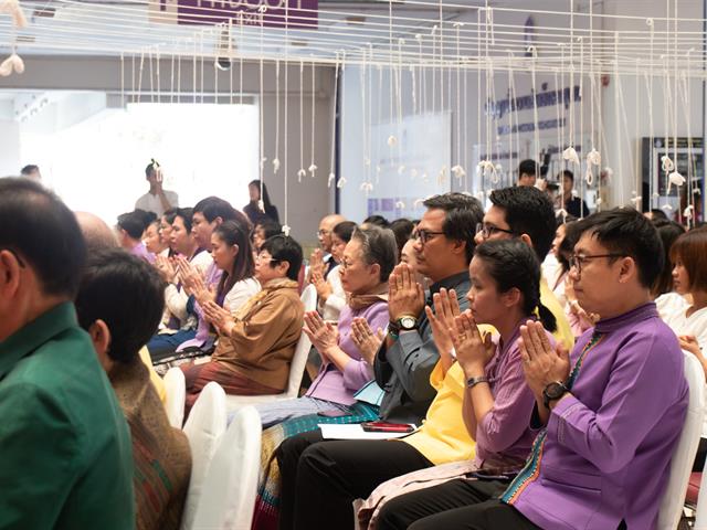 คณะศิลปศาสตร์ร่วมทำบุญมหาวิทยาลัยพะเยา เนื่องในโอกาสวันขึ้นปีใหม่ พุทธศักราช ๒๕๖๓