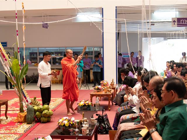 คณะศิลปศาสตร์ร่วมทำบุญมหาวิทยาลัยพะเยา เนื่องในโอกาสวันขึ้นปีใหม่ พุทธศักราช ๒๕๖๓