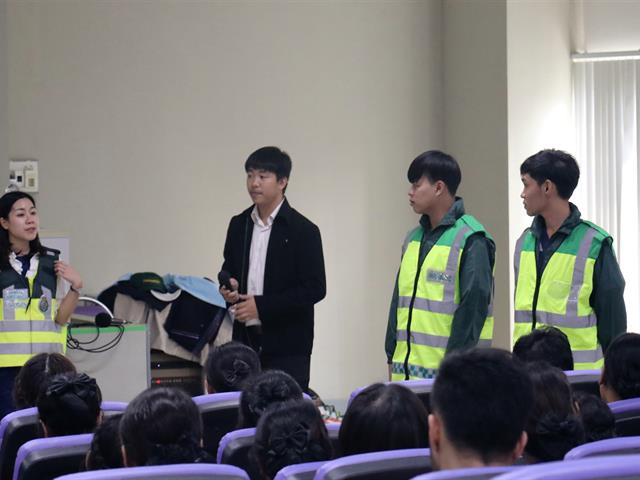 การอบรมการแลกเปลี่ยนเรียนรู้และประสบการณ์การทำงานด้านการแพทย์ฉุกเฉินเรื่อง (EMS Systems and sport medicine)