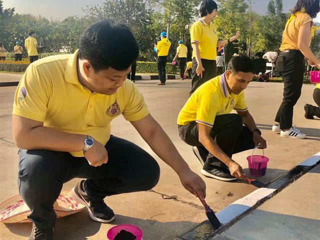 ผู้ช่วยศาสตราจารย์ ดร.อนุกูล มะโนทน รองคณบดีฝ่ายคุณภาพนิสิต เข้าร่วมโครงการจิตอาสาพระราชทาน 904 วปร. “เราทำความดีด้วยหัวใจ”