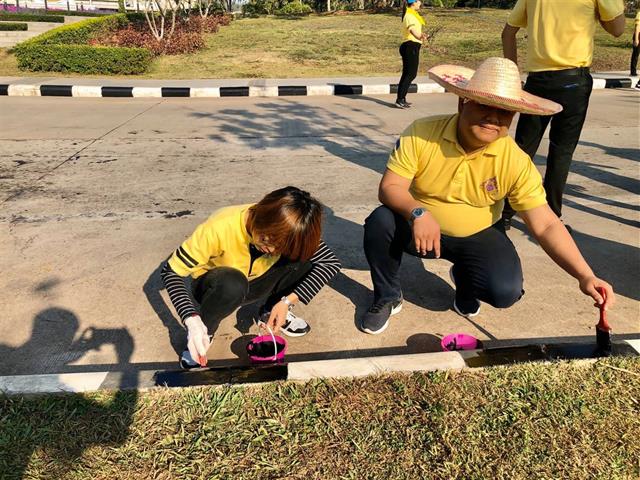 ผู้ช่วยศาสตราจารย์ ดร.อนุกูล มะโนทน รองคณบดีฝ่ายคุณภาพนิสิต เข้าร่วมโครงการจิตอาสาพระราชทาน 904 วปร. “เราทำความดีด้วยหัวใจ”