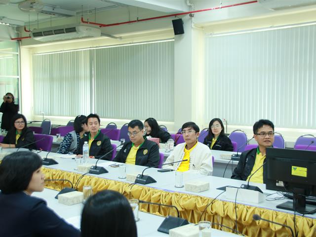 คณะเกษตรศาสตร์และทรัพยากรธรรมชาติ มหาวิทยาลัยพะเยา ต้อนรับคณะศึกษาดูงาน จากมหาวิทยาลัยราชภัฏสกลนคร