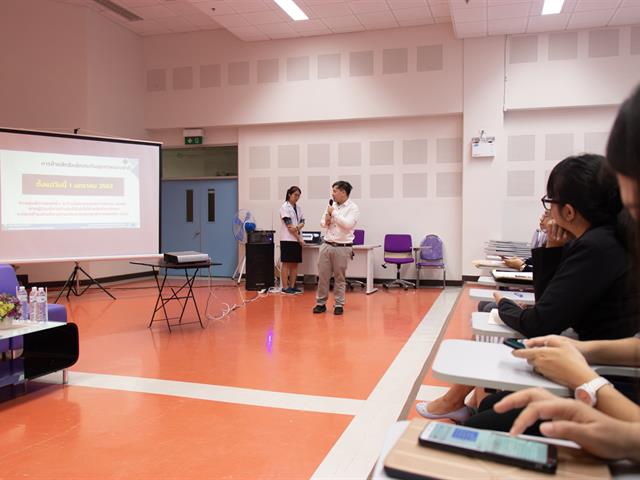 คณะศิลปศาสตร์ให้การต้อนรับเจ้าหน้าที่จากศูนย์การแพทย์และโรงพยาบาลมหาวิทยาลัยพะเยา