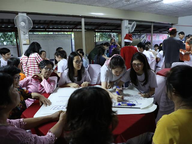 คณะทันตแพทยศาสตร์ มหาวิทยาลัยพะเยา ลงพื้นที่ถอดบทเรียนในโครงการเสริมสร้างพลังครอบครัวและชุมชน เพื่อสร้างเสริมสุขภาพช่องปากและคุณภาพชีวิตของชุมชน หมู่ 5 บ้านแม่ต๋ำบุญโยง ตำบลแม่กา อำเภอเมือง จังหวัดพะเยา 