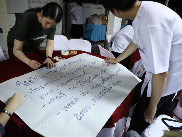 คณะทันตแพทยศาสตร์ มหาวิทยาลัยพะเยา ลงพื้นที่ถอดบทเรียนในโครงการเสริมสร้างพลังครอบครัวและชุมชน เพื่อสร้างเสริมสุขภาพช่องปากและคุณภาพชีวิตของชุมชน หมู่ 5 บ้านแม่ต๋ำบุญโยง ตำบลแม่กา อำเภอเมือง จังหวัดพะเยา 