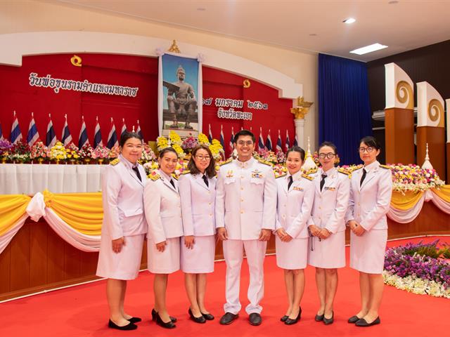 คณะผู้แทนมหาวิทยาลัยพะเยา เข้าร่วมพิธีวันพ่อขุนรามคำแหงมหาราช