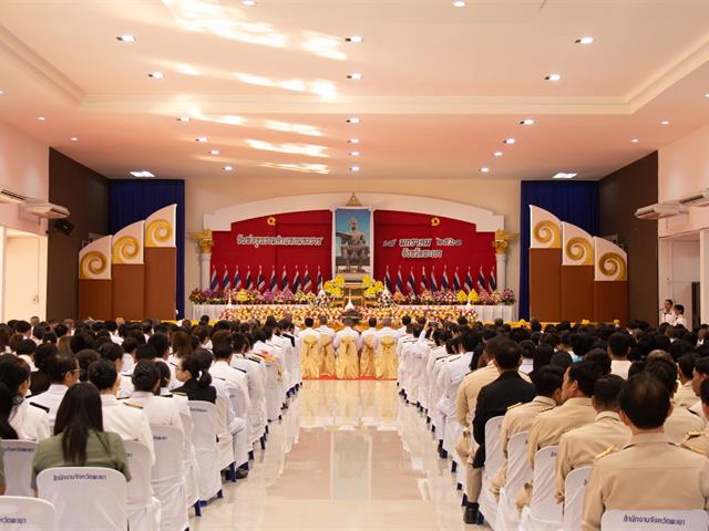 คณะผู้แทนมหาวิทยาลัยพะเยา เข้าร่วมพิธีวันพ่อขุนรามคำแหงมหาราช