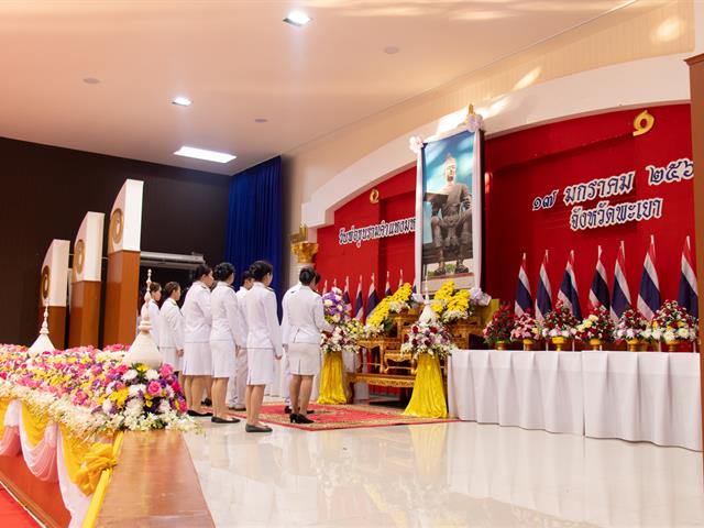 คณะผู้แทนมหาวิทยาลัยพะเยา เข้าร่วมพิธีวันพ่อขุนรามคำแหงมหาราช