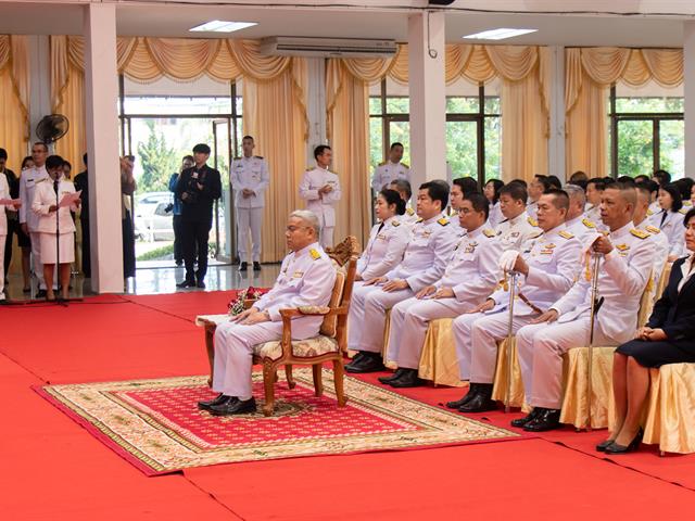 คณะผู้แทนมหาวิทยาลัยพะเยา เข้าร่วมพิธีวันพ่อขุนรามคำแหงมหาราช