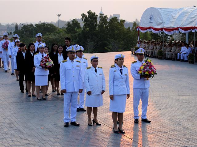 คณะทันตแพทยศาสตร์ มหาวิทยาลัยพะเยา เข้าร่วมงานวันยุทธหัตถีสมเด็จพระนเรศวรมหาราช