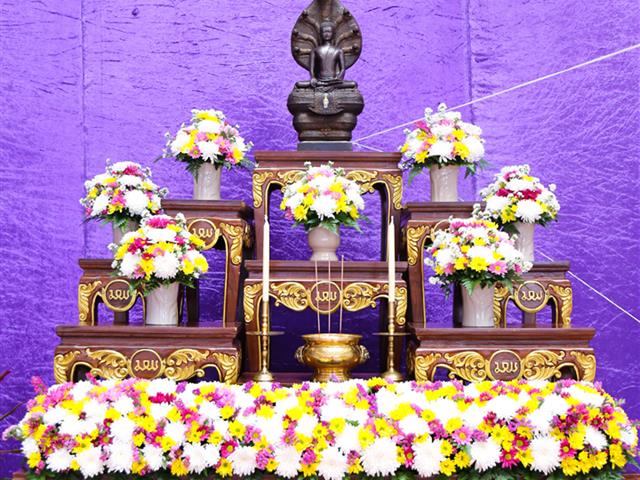 มหาวิทยาลัยพะเยา จัดพิธีทำบุญเนื่องในวันขึ้นปีใหม่ ประจำปี 2563 “ฮ่วมบุญ ขึ้นปี๋ใหม่ ฮ้อยดวงใจ จาว ม.พะเยา”