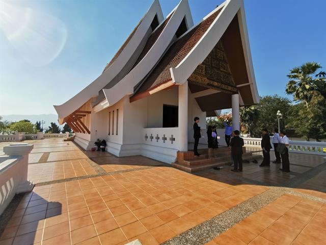 มหาวิทยาลัยพะเยาร่วมประชุม พิธีพระราชทานเพลิงศพพระอุบาลีคุณูปมาจารย์