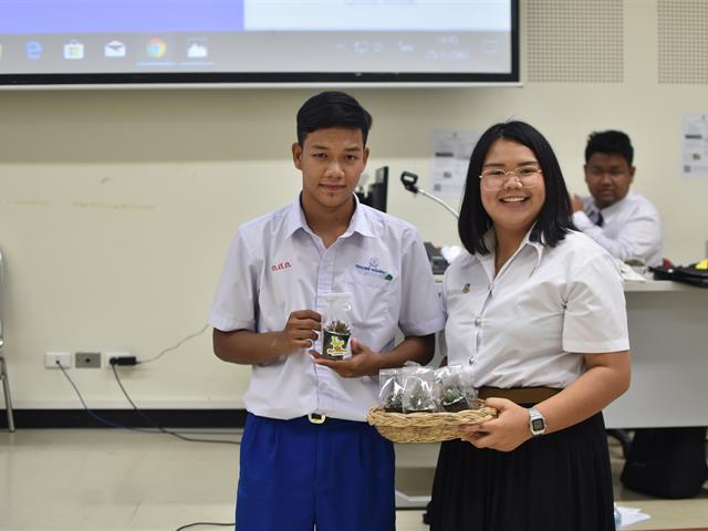 คณะเกษตรศาสตร์และทรัพยากรธรรมชาติ มหาวิทยาลัยพะเยา ต้อนรับและสอบสัมภาษณ์นักเรียนที่สนใจเข้าศึกษาต่อคณะเกษตรศาสตร์ฯ ในระดับปริญญาตรี