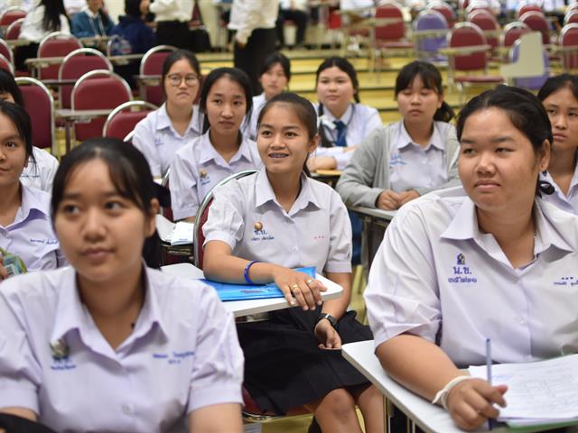 คณะเกษตรศาสตร์และทรัพยากรธรรมชาติ มหาวิทยาลัยพะเยา ต้อนรับและสอบสัมภาษณ์นักเรียนที่สนใจเข้าศึกษาต่อคณะเกษตรศาสตร์ฯ ในระดับปริญญาตรี