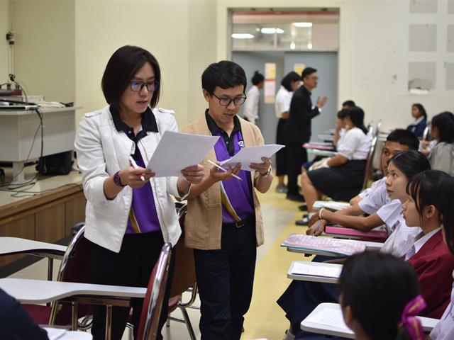 คณะเกษตรศาสตร์และทรัพยากรธรรมชาติ มหาวิทยาลัยพะเยา ต้อนรับและสอบสัมภาษณ์นักเรียนที่สนใจเข้าศึกษาต่อคณะเกษตรศาสตร์ฯ ในระดับปริญญาตรี