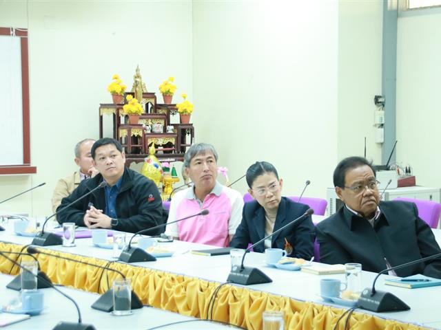  คณะเกษตรศาสตร์และทรัพยากรธรรมชาติ มหาวิทยาลัยพะเยา ต้อนรับคณะวิทยาศาสตร์และเทคโนโลยีการเกษตร มหาวิทยาลัยเทคโนโลยีราชมงคลล้านนา ลำปาง