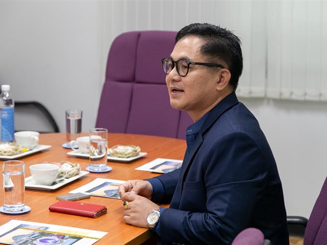 มหาวิทยาลัยพะเยา ต้อนรับ กงสุลกิตติมศักดิ์สาธารณรัฐกาน่า ประจําประทศไทย และคณะผู้บริหารจากมูลนิธินาคราชนคร และบริษัท Digital Work Force Asia