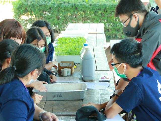 คณะเกษตรศาสตร์และทรัพยากรธรรมชาติ ม.พะเยา ต้อนรับคณะนักเรียนค่ายวิทยาศาสตร์สานสัมพันธ์ฉันท์ วมว. ครั้งที่ 12 ร่วมกิจกรรมทัศนศึกษาแหล่งเรียนรู้ ณ ศูนย์ศึกษาเศรษฐกิจพอเพียงการเกษตรฯ มหาวิทยาลัยพะเยา