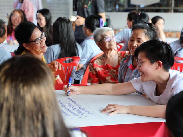 คณะทันตแพทยศาสตร์ มหาวิทยาลัยพะเยา ลงพื้นที่ถอดบทเรียนในโครงการเสริมสร้างพลังครอบครัวและชุมชน เพื่อสร้างเสริมสุขภาพช่องปากและคุณภาพชีวิตของชุมชน หมู่ที่ 6 บ้านแม่กาไร่ ตำบลแม่กา อำเภอเมือง จังหวัดพะเยา