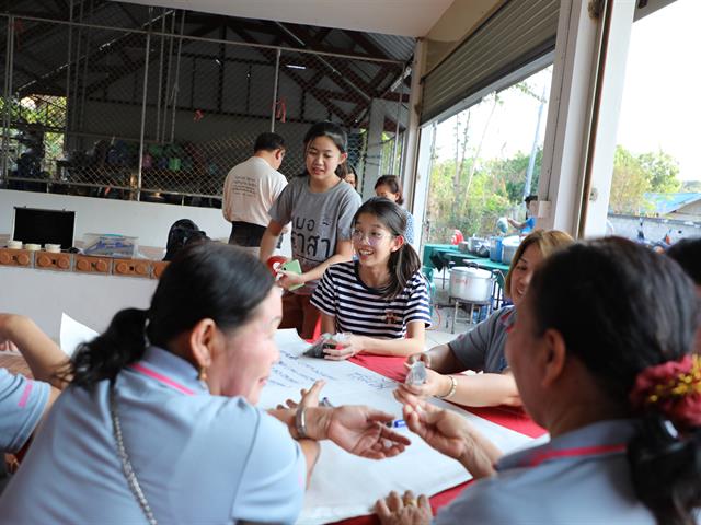 คณะทันตแพทยศาสตร์ มหาวิทยาลัยพะเยา ลงพื้นที่ถอดบทเรียนในโครงการเสริมสร้างพลังครอบครัวและชุมชน เพื่อสร้างเสริมสุขภาพช่องปากและคุณภาพชีวิตของชุมชน หมู่ที่ 6 บ้านแม่กาไร่ ตำบลแม่กา อำเภอเมือง จังหวัดพะเยา