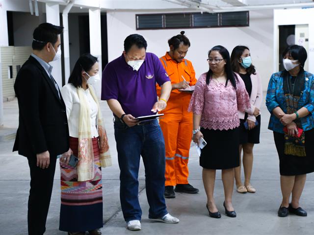 อธิการบดีมหาวิทยาลัยพะเยาพร้อมคณะผู้บริหาร ลงพื้นที่สำรวจความพร้อมอาคารสถานที่ จัดพิธีพระราชทานปริญญาบัตร เตรียมต้อนรับบัณฑิตกลับบ้าน
