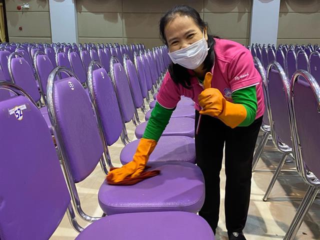 คุมเข้ม!!! ป้องกันCovid-19 พิธีพระราชทานปริญญาบัตรมหาวิทยาลัยพะเยา