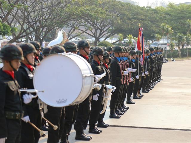 พิธีพระราชทานปริญญาบัตรแก่ผู้สำเร็จการศึกษาจากมหาวิทยาลัยพะเยา ประจำปีการศึกษา ๒๕๖๑  ณ หอประชุมพญางำเมือง มหาวิทยาลัยพะเยา