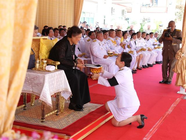 มหาวิทยาลัยพะเยาเข้าร่วมพิธีพระราชทานเพลิงศพ