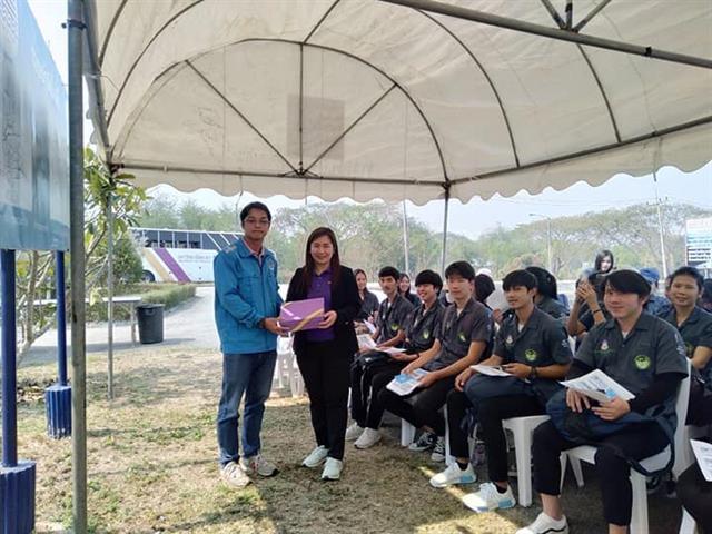 สาขาวิชาอนามัยสิ่งแวดล้อม คณะแพทยศาสตร์ มหาวิทยาลัยพะเยา ศึกษาดูงานและฟังการบรรยาย ณ โรงปรับปรุงคุณน้ำเสียสาขาพะเยา การประปาส่วนภูมิภาคสาขาพะเยา และโรงบำบัดน้ำเสียของโรงพยาบาลพะเยา