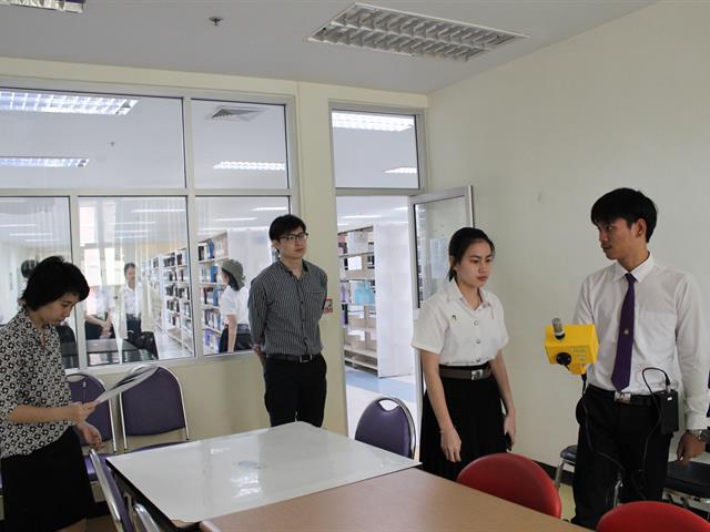 ตรวจวัดค่าฝุ่นละอองขนาดเล็ก