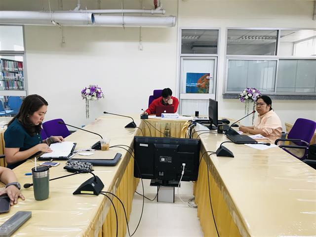 คณะพยาบาลศาสตร์ ร่วมประชุมรับทราบนโยบายและการดำเนินงานสำนักงานที่เป็นมิตรกับสิ่งแวดล้อม 