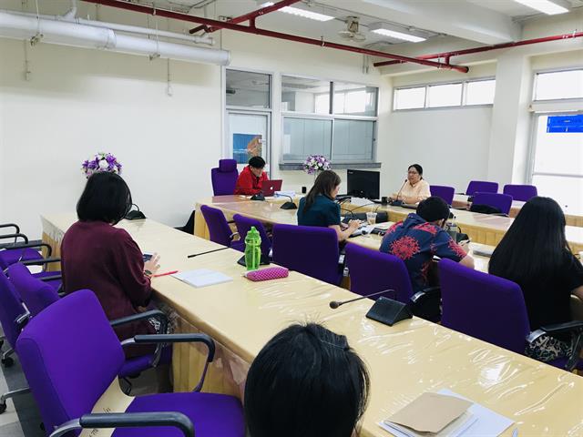 คณะพยาบาลศาสตร์ ร่วมประชุมรับทราบนโยบายและการดำเนินงานสำนักงานที่เป็นมิตรกับสิ่งแวดล้อม 