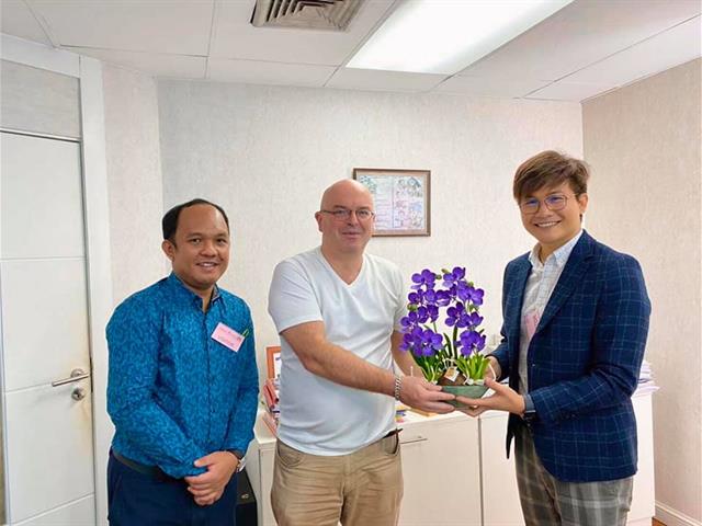 นิเทศนิสิตสหกิจศึกษา วิทยาศาสตร์เครื่องสำอาง คณะเภสัชศาสตร์ มหาวิทยาลัยพะเยา 