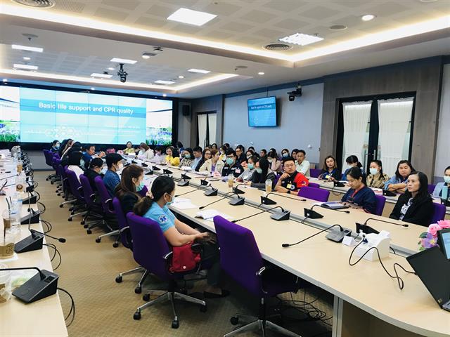 คณะพยาบาลศาสตร์ จัดการประชุมวิชาการประจำปี 2563   เรื่อง Updates CPR Guideline 2020 