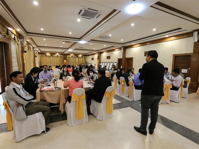 คณะผู้บริหารคณะศิลปศาสตร์ร่วมโครงการฝึกอบรมผู้ประเมินคุณภาพการศึกษาภายใน Assessor Training และโครงการทบทวนผู้ประเมินคุณภาพการศึกษาภายใน ระดับหลักสูตร ตามเกณฑ์ AUN-QA