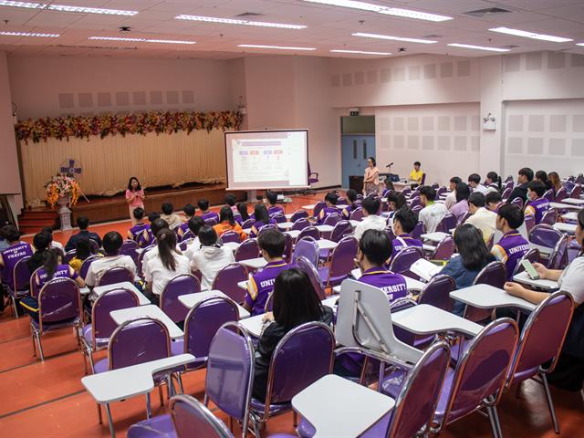 ศูนย์ภาษา คณะศิลปศาสตร์ จัดโครงการอบรมและทำความเข้าใจกระบวนการใช้งาน และทำข้อสอบวัดระดับภาษาอังกฤษ ด้วยโปรแกรม “DynEd Courseware for CEFR”