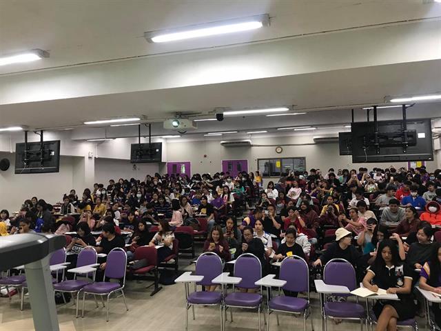 คณะนิติศาสตร์ได้จัดโครงการพัฒนาศักยภาพการเรียนรู้ของนิสิตให้อยู่และเรียนอย่างมีความสุข