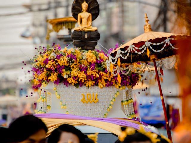 คณะศิลปศาสตร์ มหาวิทยาลัยพะเยา เข้าร่วมโครงการ “ประเพณีแห่ผ้าห่มพระธาตุจอมทอง” ครั้งที่ ๕
