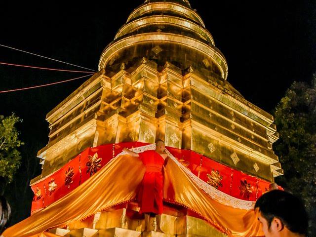 คณะศิลปศาสตร์ มหาวิทยาลัยพะเยา เข้าร่วมโครงการ “ประเพณีแห่ผ้าห่มพระธาตุจอมทอง” ครั้งที่ ๕
