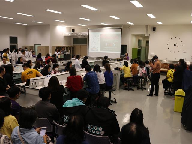 คณะเภสัชศาสตร์ มหาวิทยาลัยพะเยา แอลกอฮอล์สำหรับล้างมือ COVID-19