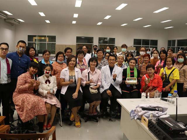 คณะเภสัชศาสตร์ มหาวิทยาลัยพะเยา แอลกอฮอล์สำหรับล้างมือ COVID-19